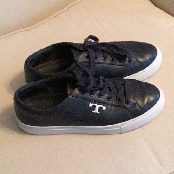 Tory Burch Leather Sneakers - Picture 6 of 7